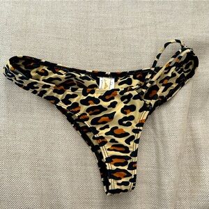 Tyler Rose Leapord Print Bikini Bottom
